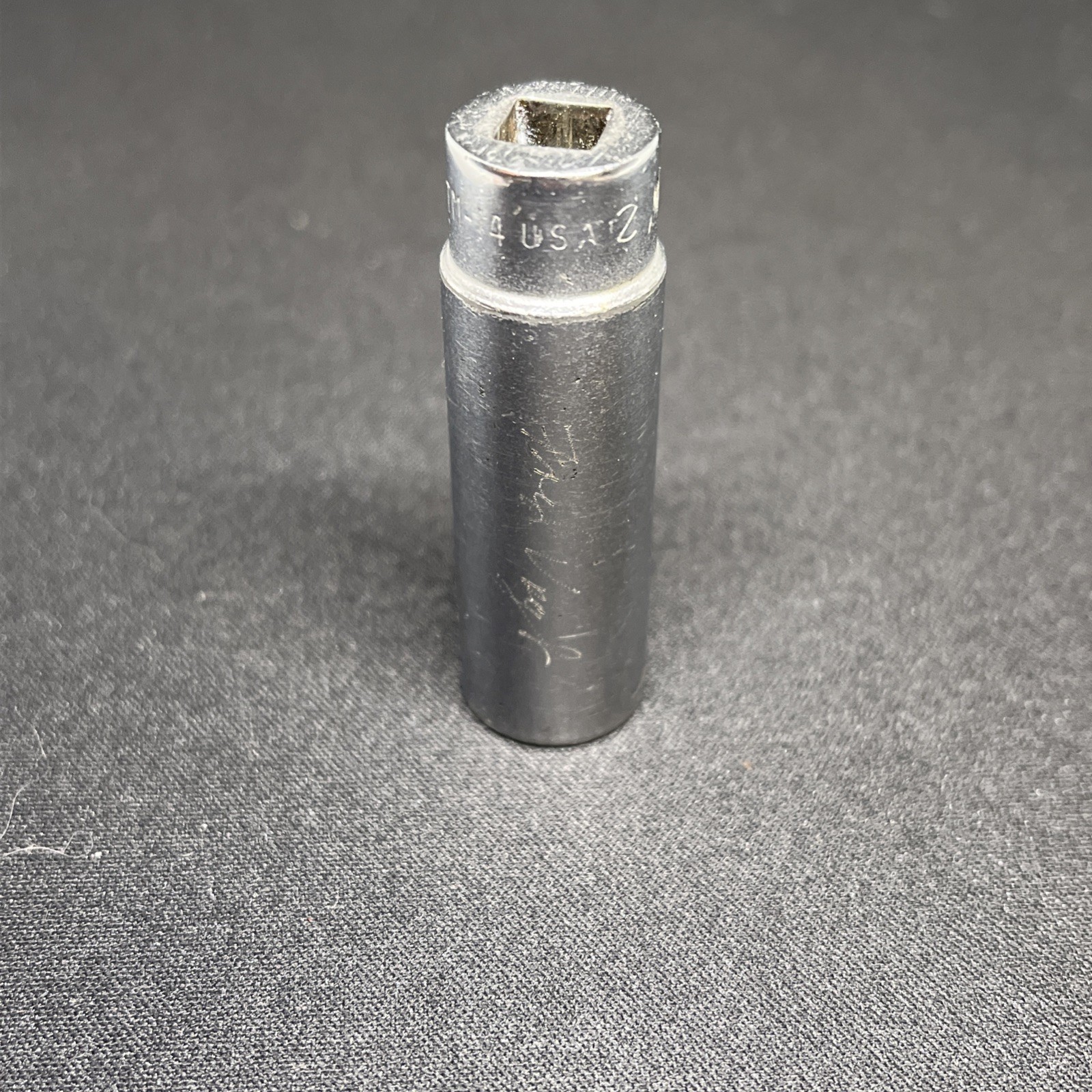 SNAP ON STM14 7/16 FLANK DEEP SOCKET 6 POINT 1/4″ DRIVE USA MADE FREE SHIPPING