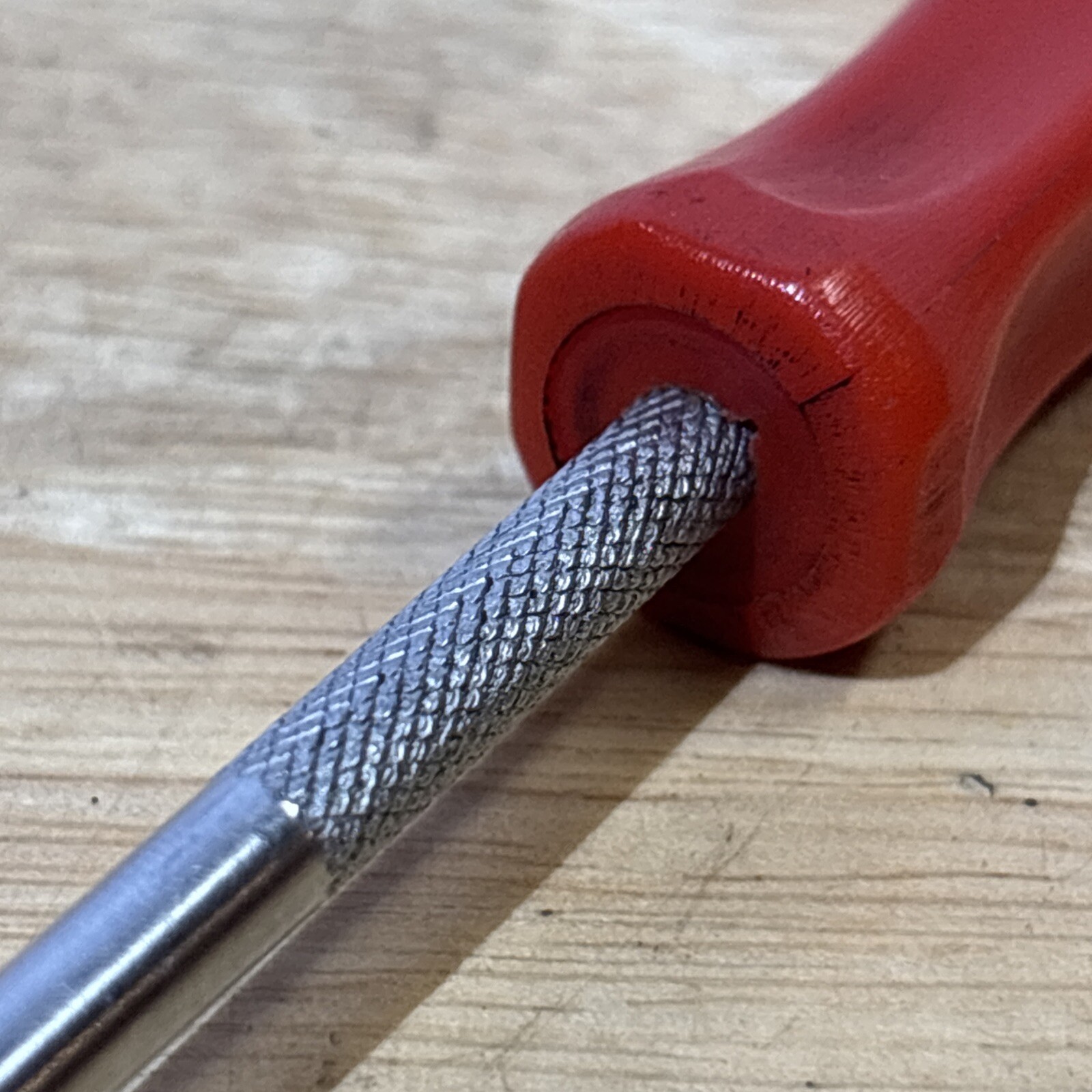 Snap On No. 1 Mini Phillips Screwdriver Red Hard Handle Knurled P1 SDDP301 USA