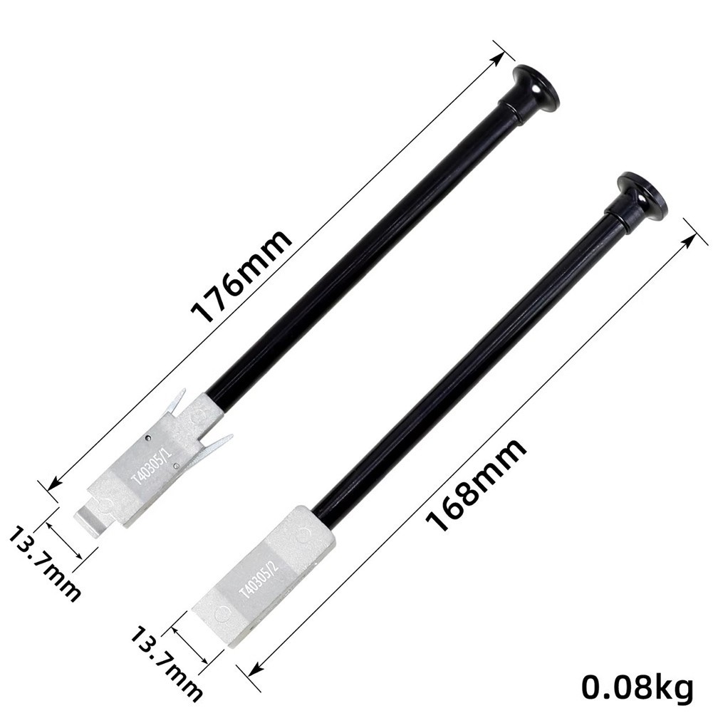For A4L 0CK For B9 Dual Clutch Transmission Tool T40305 2PCS Set Black Silver