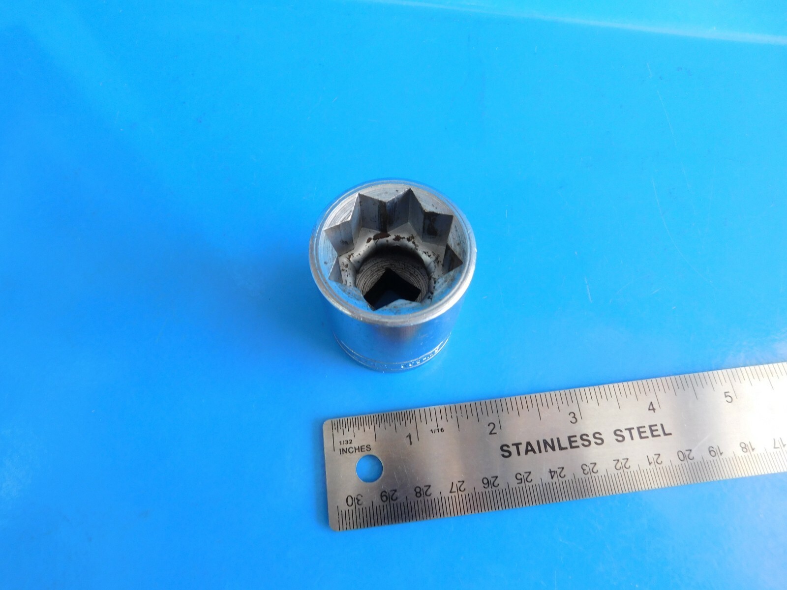 USED ,SNAP ON TOOLS » 1 IN. » DBL. SQUARE 1/2 IN. DR. SOCKET , PART #SW432