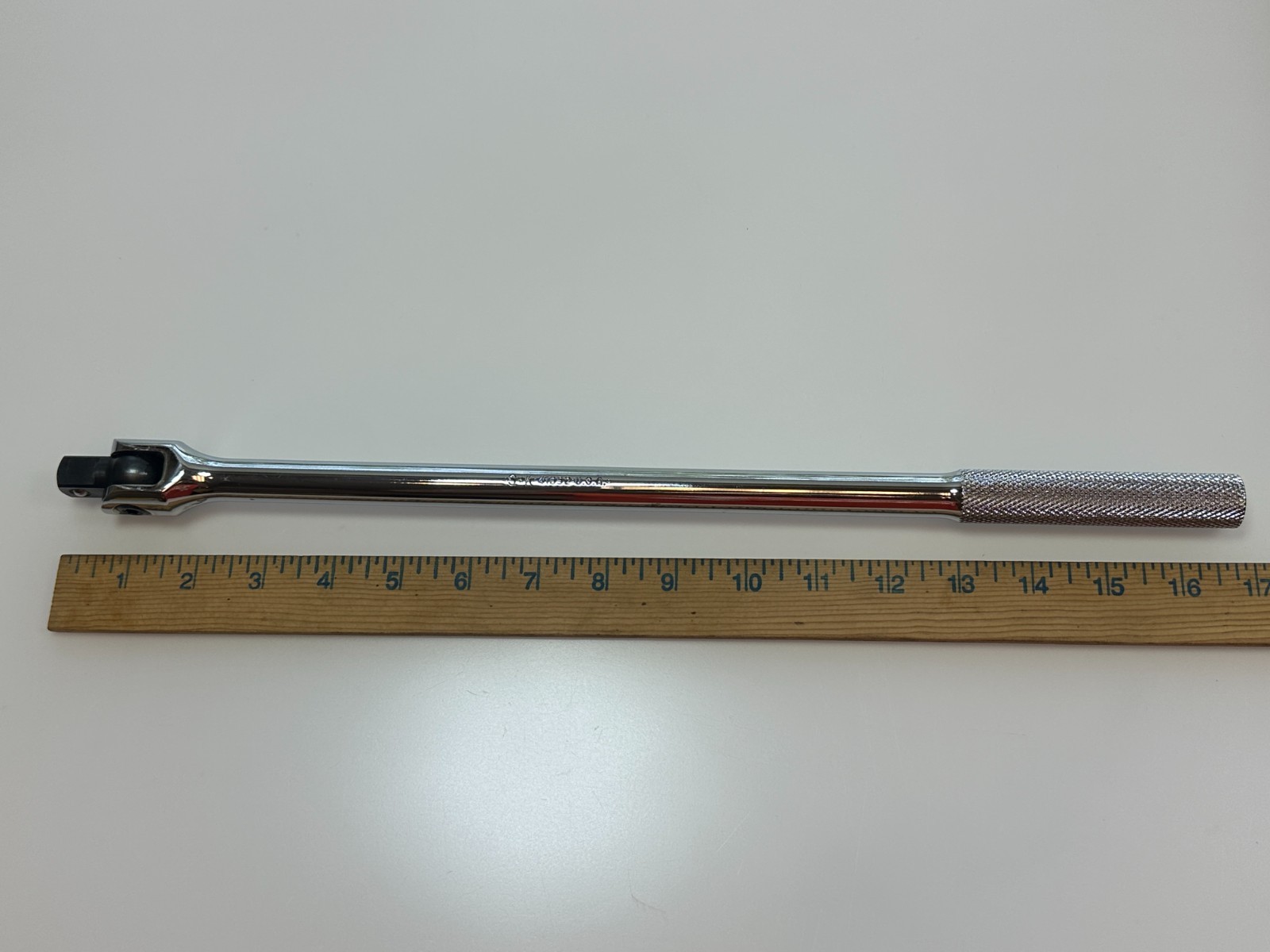 🇺🇸 NEW SK Tools USA 41652 1/2″ Drive Flex Knurled Handle Breaker Bar, 16″ Long