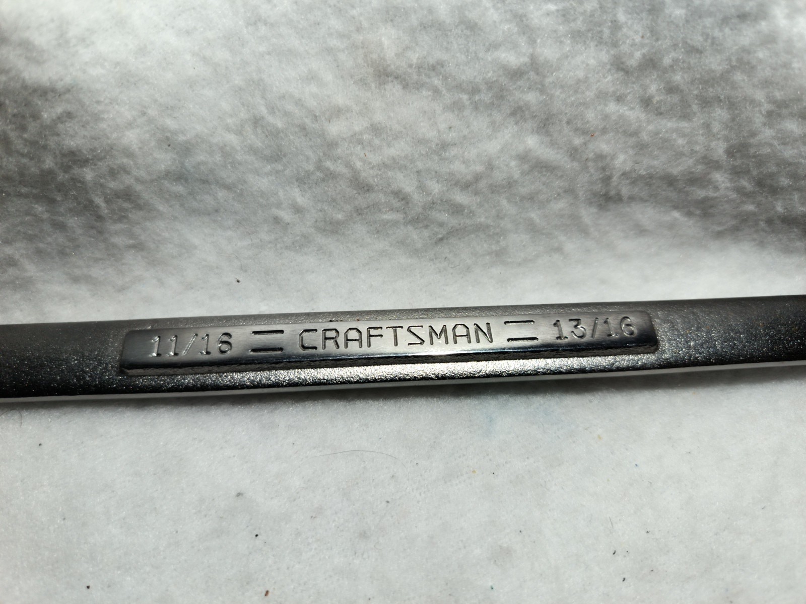 Craftsman 43927 11/16 in and 13/16 in. 12pt. Double Box End Wrench USA