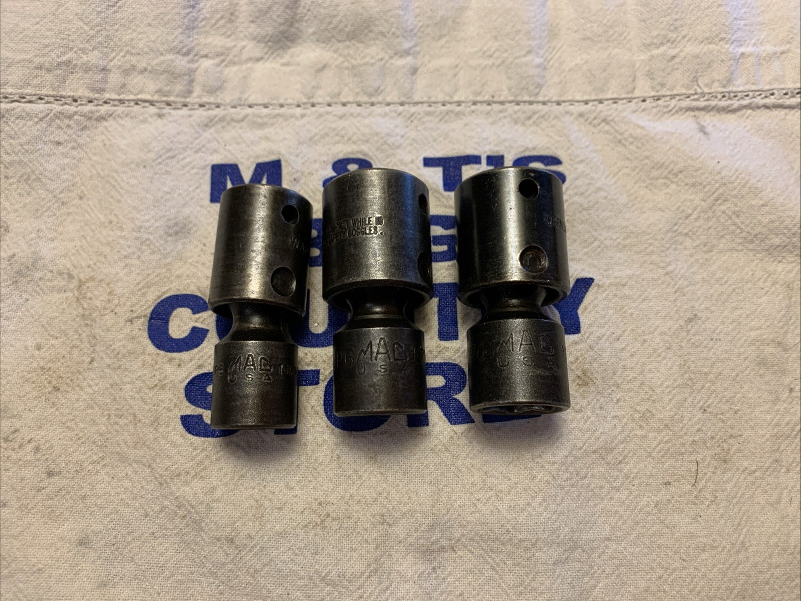 Mac Tools USA 1/2″ Drive 3pc 6pt Swivel Impact Socket Set 15mm, 17mm, 18mm VUP6