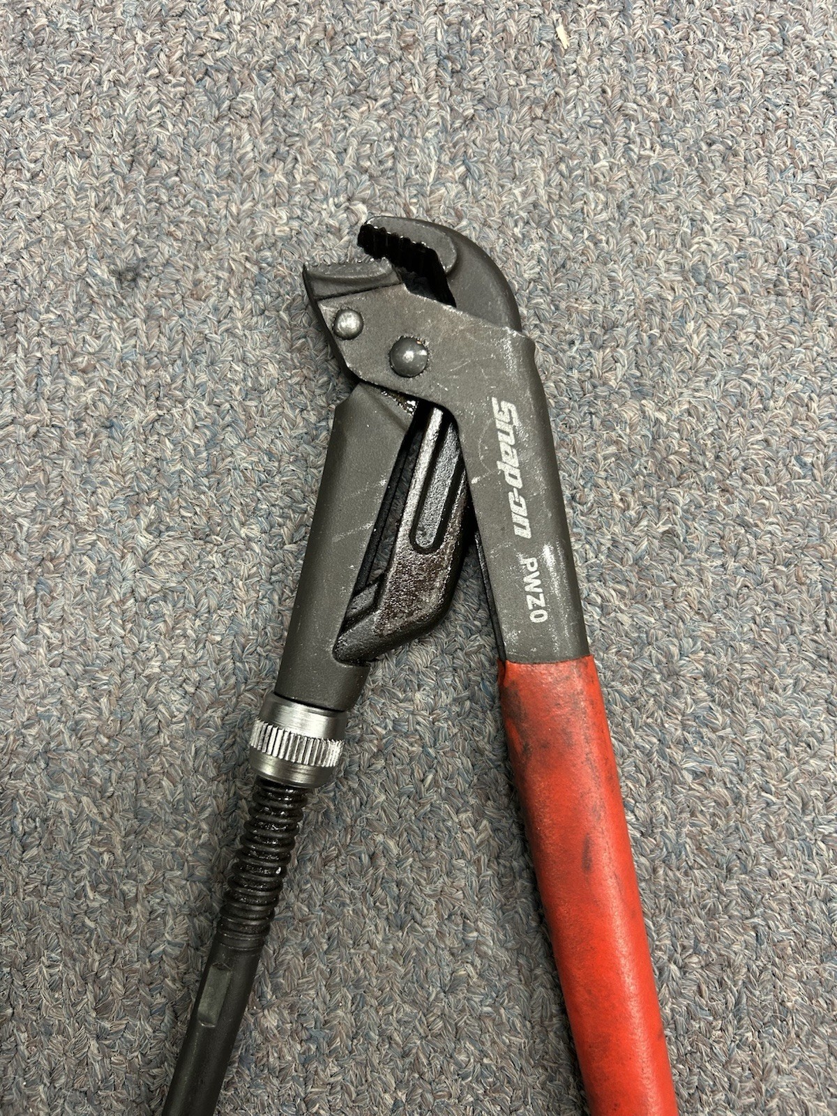 Snap On Pwz0 8″ Pliers Red Handle USA