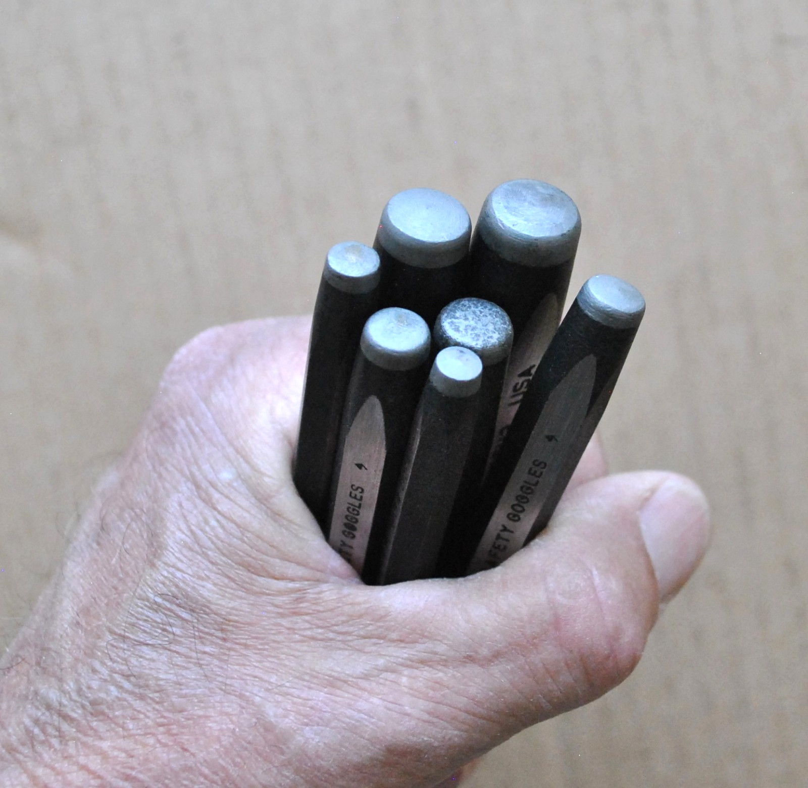 Snap On Tools 22 pc Punch and Chisel Set Automobile Tools Motorcycle Tools Mint