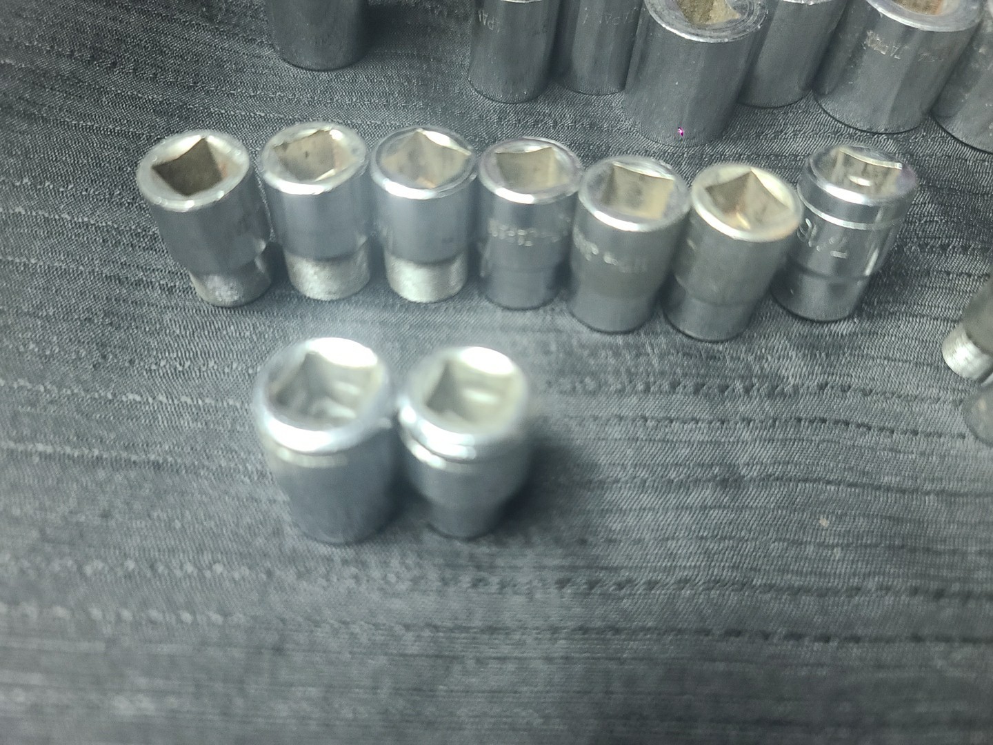 Assorted Socket Set/Mixed Bundle Lot Metric/SAE, Unbranded Japan