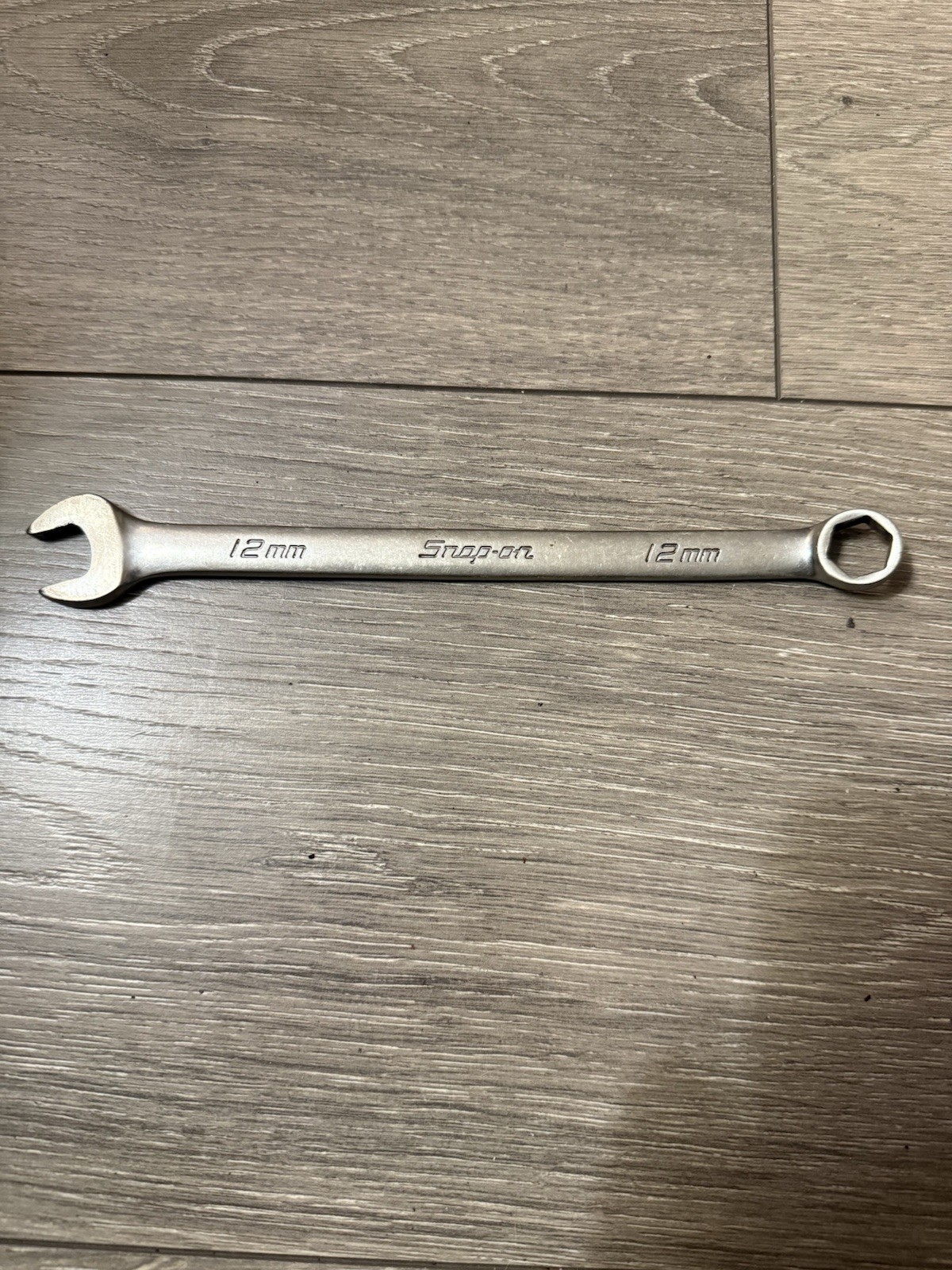 Snap-On 12mm 12-Point Metric Flank Drive Plus Combination Wrench SOEXM12