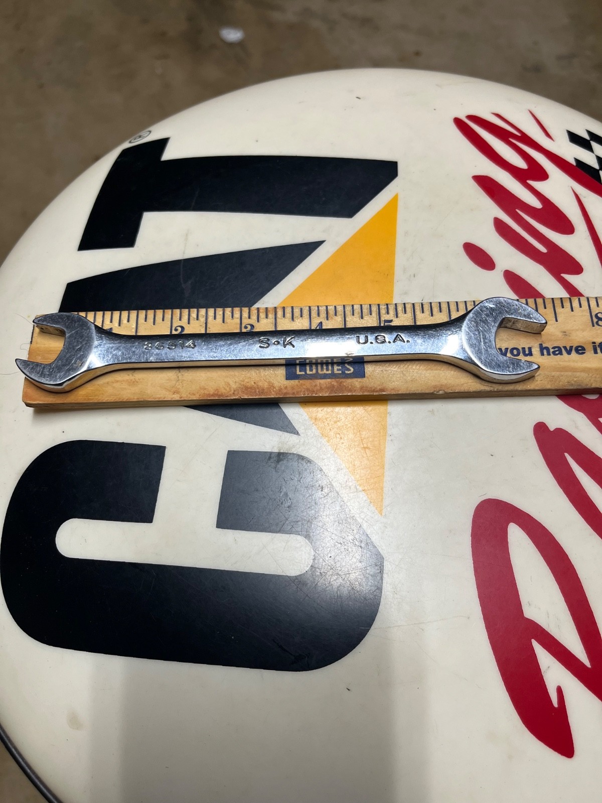 SK S-K 86514 14mm X 15mm Open End Wrench USA
