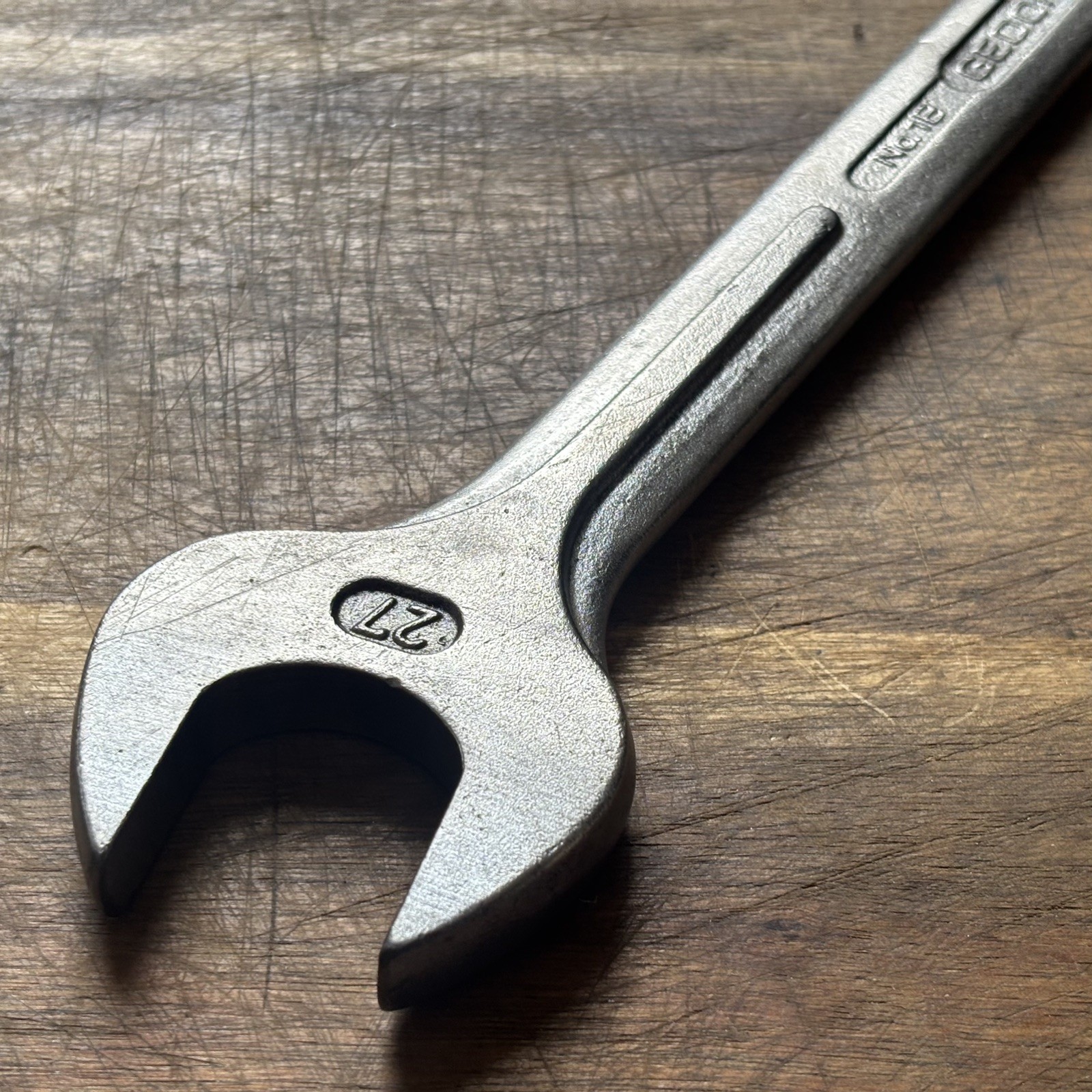 GEDORE No1B – 27mm metric – Cranked Combination Spanner . High Quality German