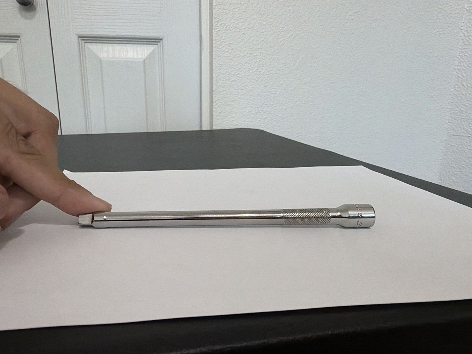 Snap-On TMXK60 1/4″ Drive 6″ Long Knurled Chrome Extension