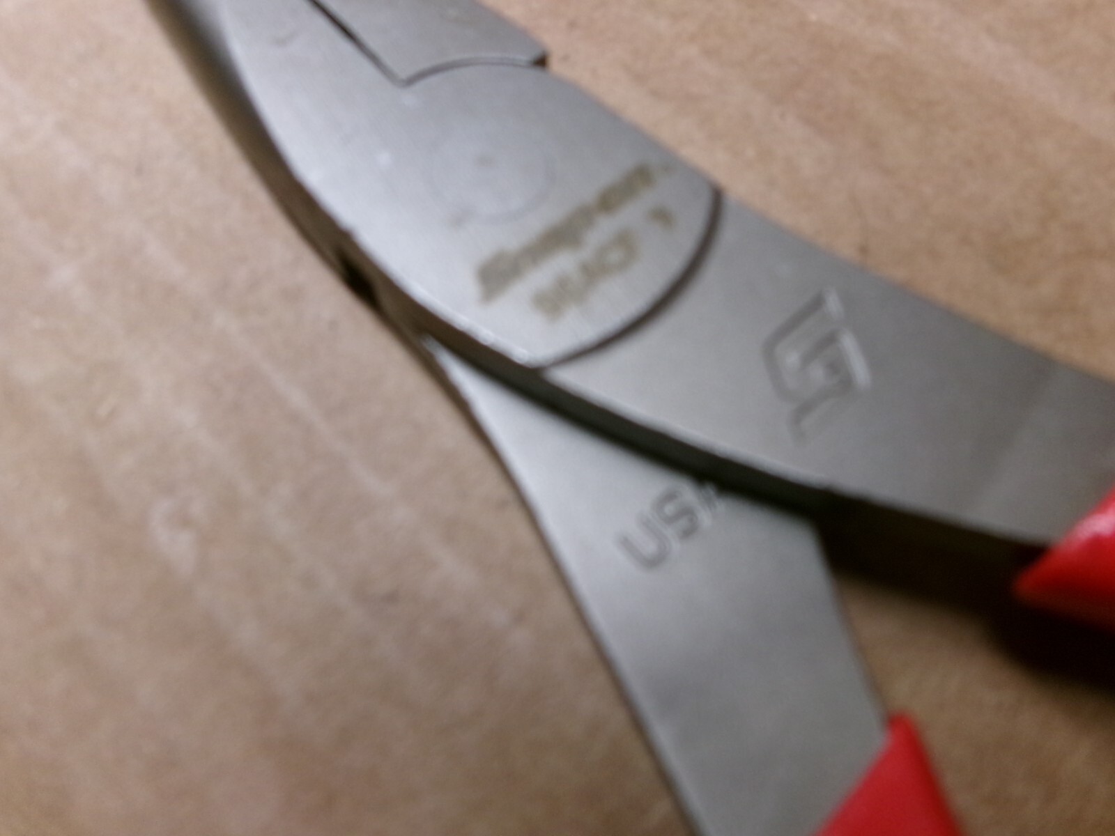 Snap-on USA 8″ Talon Grip Long Nose Pliers No 96ACF