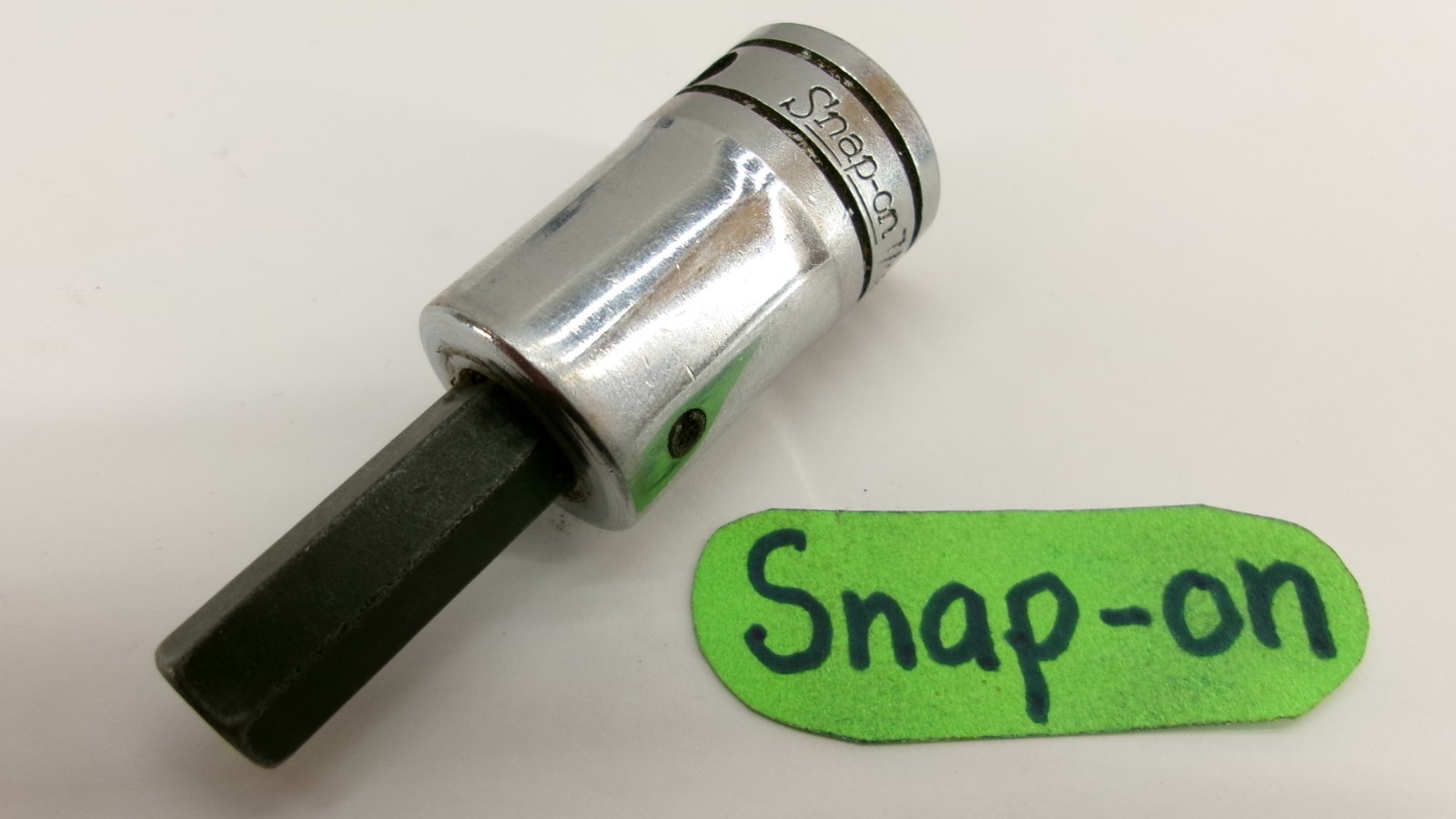 Snap-on tools 1/2″ drive 7/16″ Hex Allen Bit Socket Driver USA SA14A Nice!