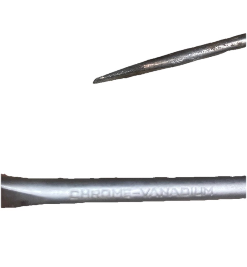 2 Snap-on Old Black Handle Slotted Screwdrivers Chrome Vanadium 1 Stubby- 1 7.5”