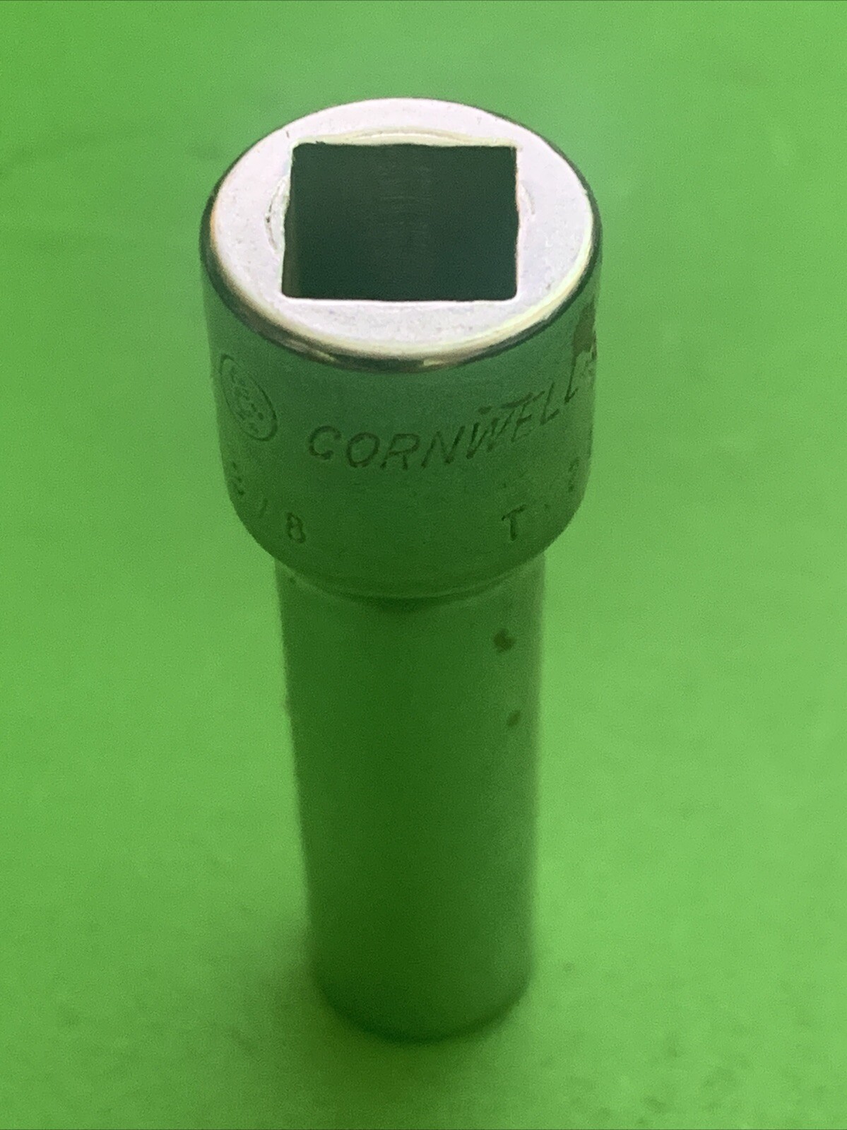 Cornwell Tools USA 12 Point 3/8 Drive SAE Size 3/8″ Deep Chrome Socket T-2112-L