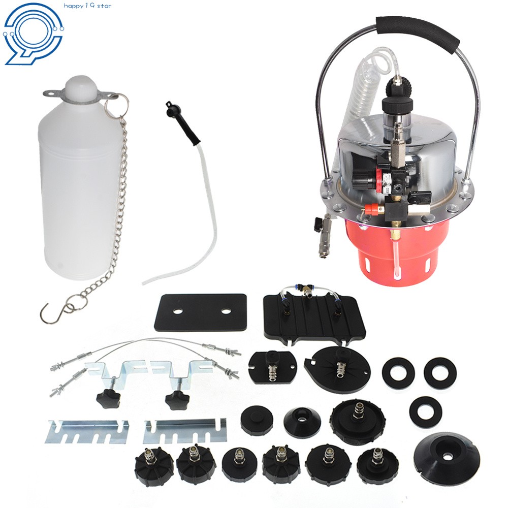 Brake ＆ Clutch Bleeder Valve System and Portable Pneumatic Air Pressure Kit
