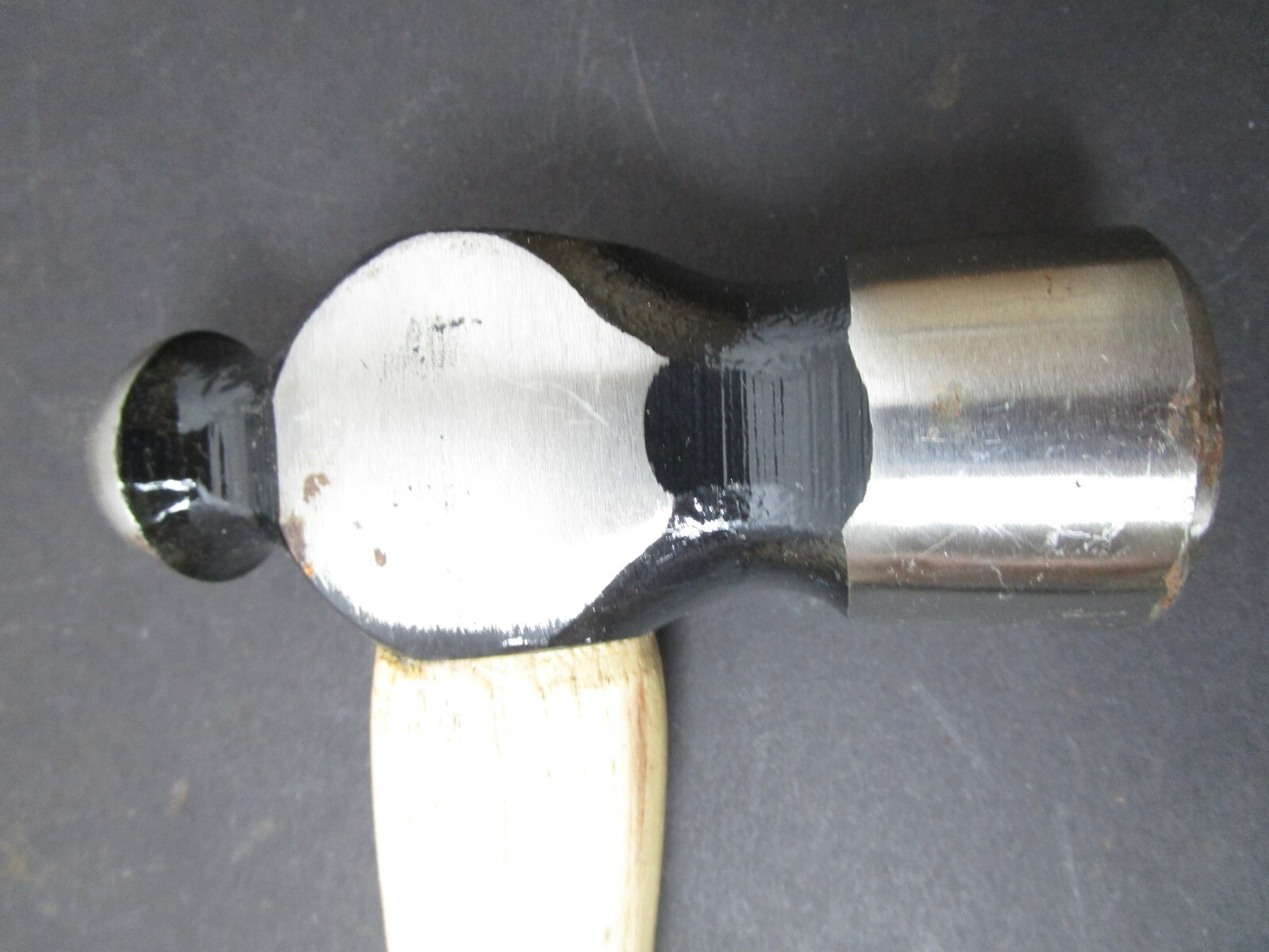 Ball Peen Hammer 1lb 15oz Machinist Wood Handle Autobody Metalworking Tool