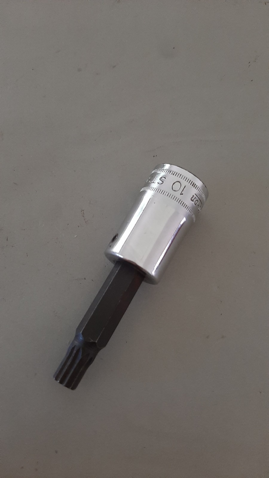 Snap-on STSM10B 1/2″ Drive 10mm Triple Square Bit Driver Socket USA 627