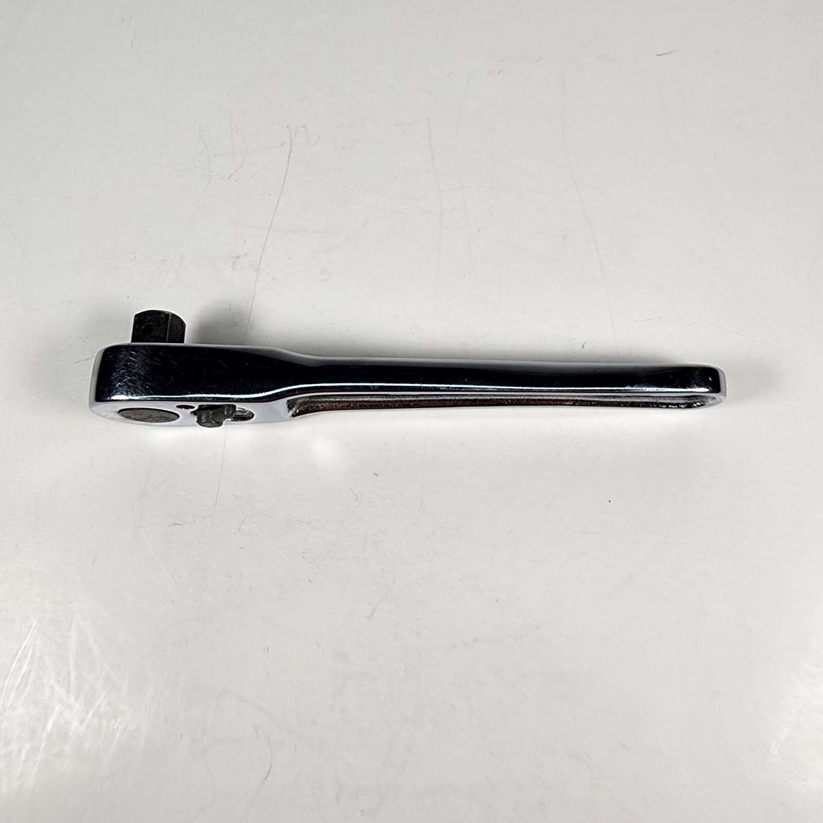 Snap-On Tools USA FN720 Polish Chrome Ratchet 3/8″ Drive – Short Handle 6″ Long
