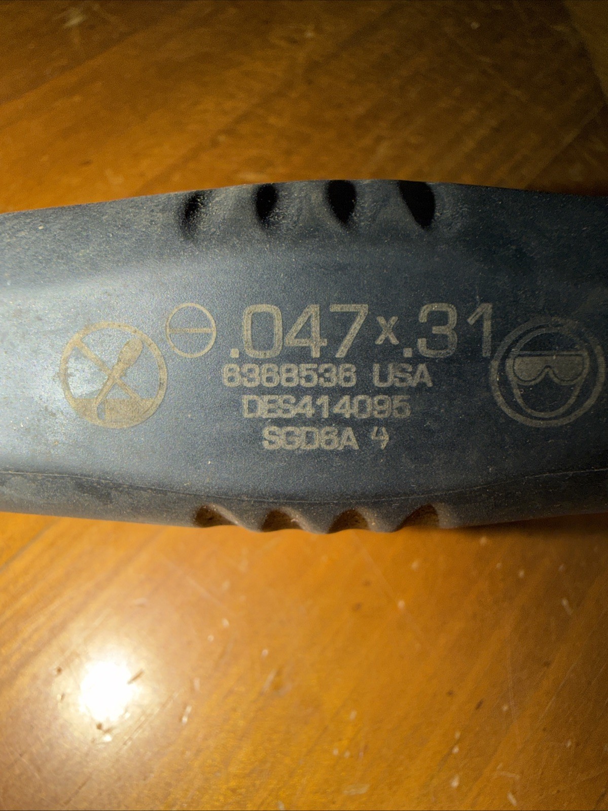 Snap On Tools SGD6A Flat Tip Screwdriver Long Soft Grip