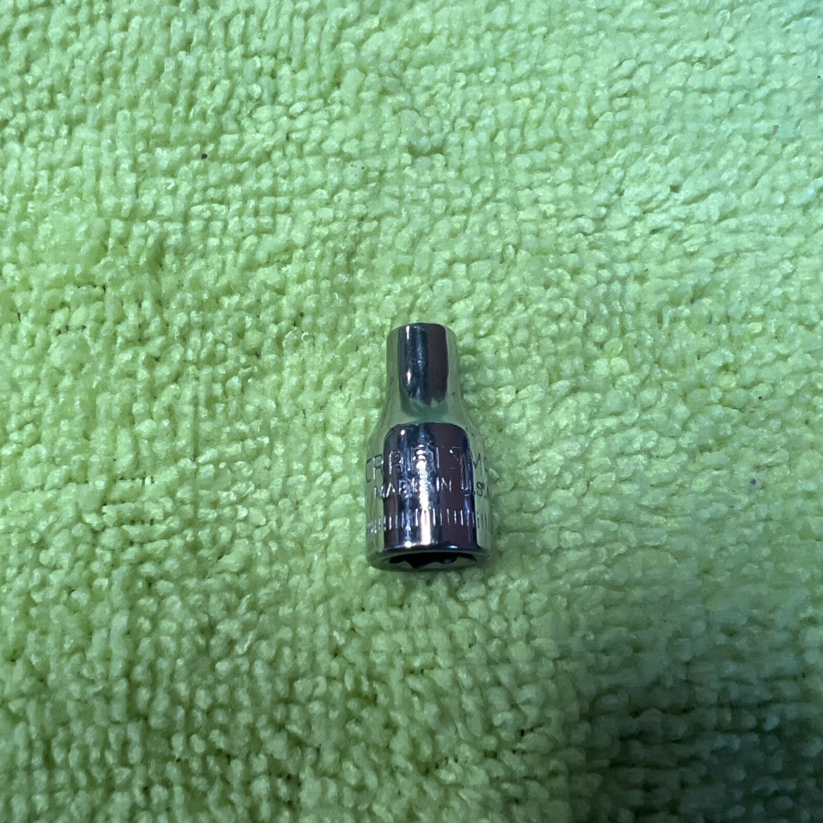 Craftsman USA 4 MM 6 Point 1/4″ Drive Shallow Socket Inverted G2 Series 43505