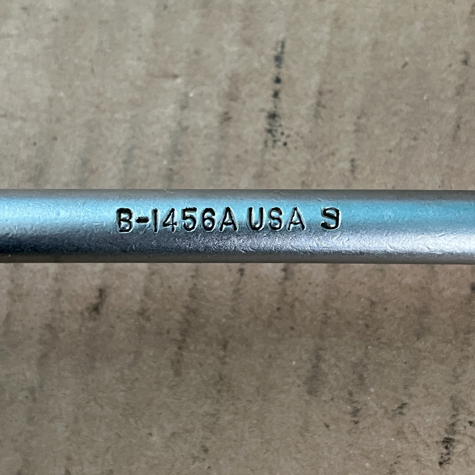Snap-On B-1456A 3/8” x 7/16” Bleeder Box Wrench SAE 6Pt USA