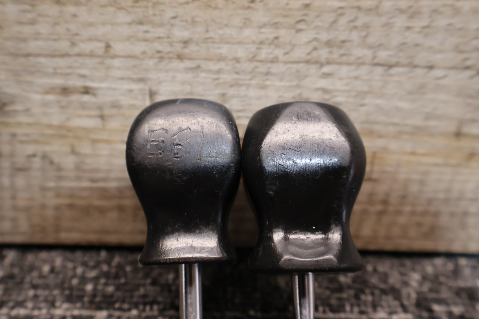 Snap on SDD1 and SSDP22 No.2 lot of 2 Stubby Screwdrivers