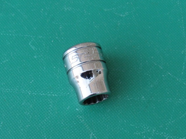 SNAP ON 3/8″ F121 3/8″ DRIVE 12 POINT SAE SHALLOW SOCKET F 121 NEW LOGO 3/8