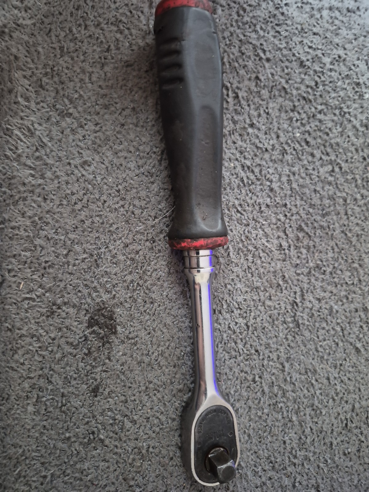 Snap-On 3/8″ Drive Ratchet – Soft Grip Handle (FH936) Made in USA