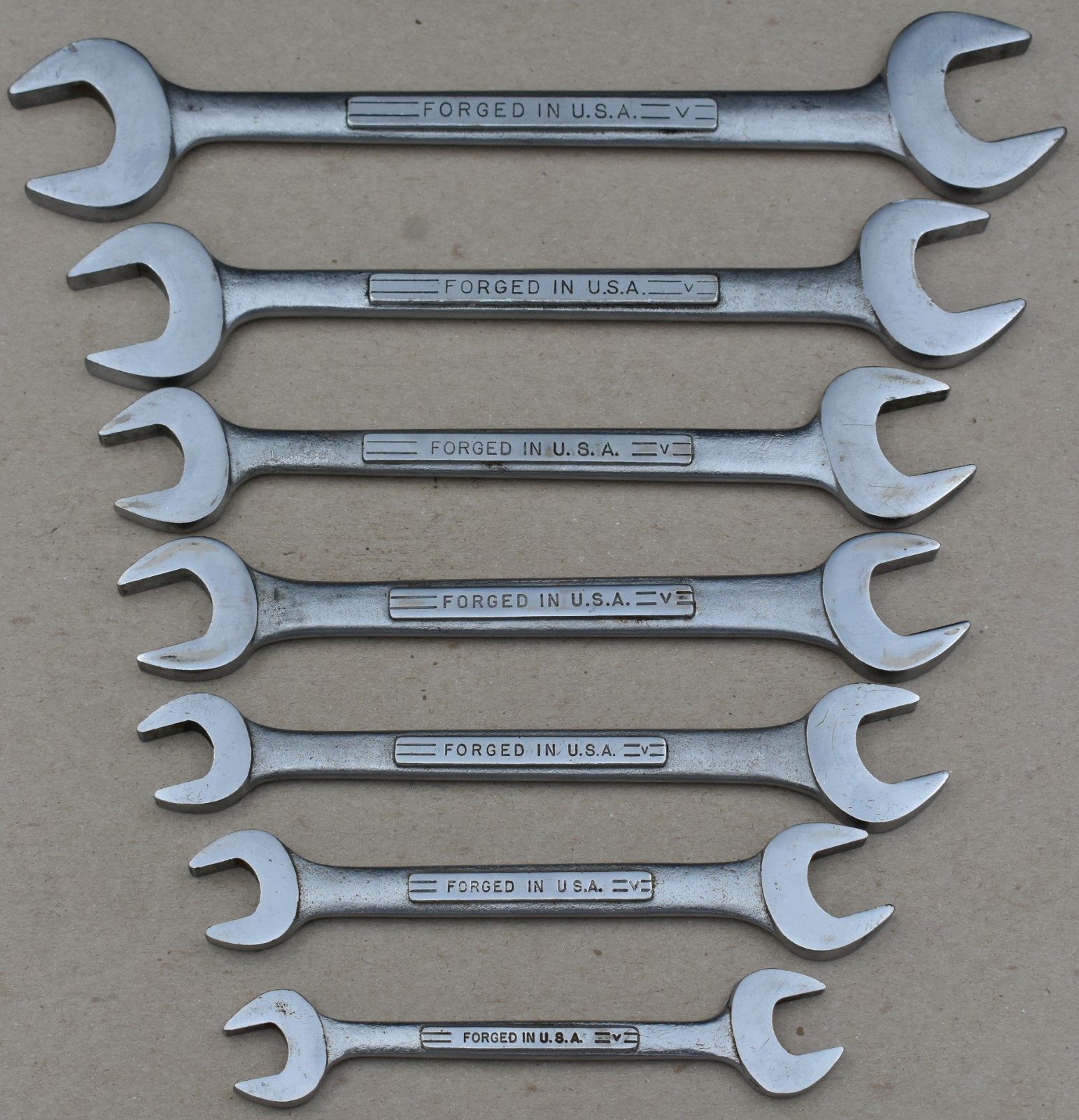 CRAFTSMAN TOOLS =V=, DOUBLE OPEN END WRENCH SET OF 7, 1/2″ – 1-1/8″
