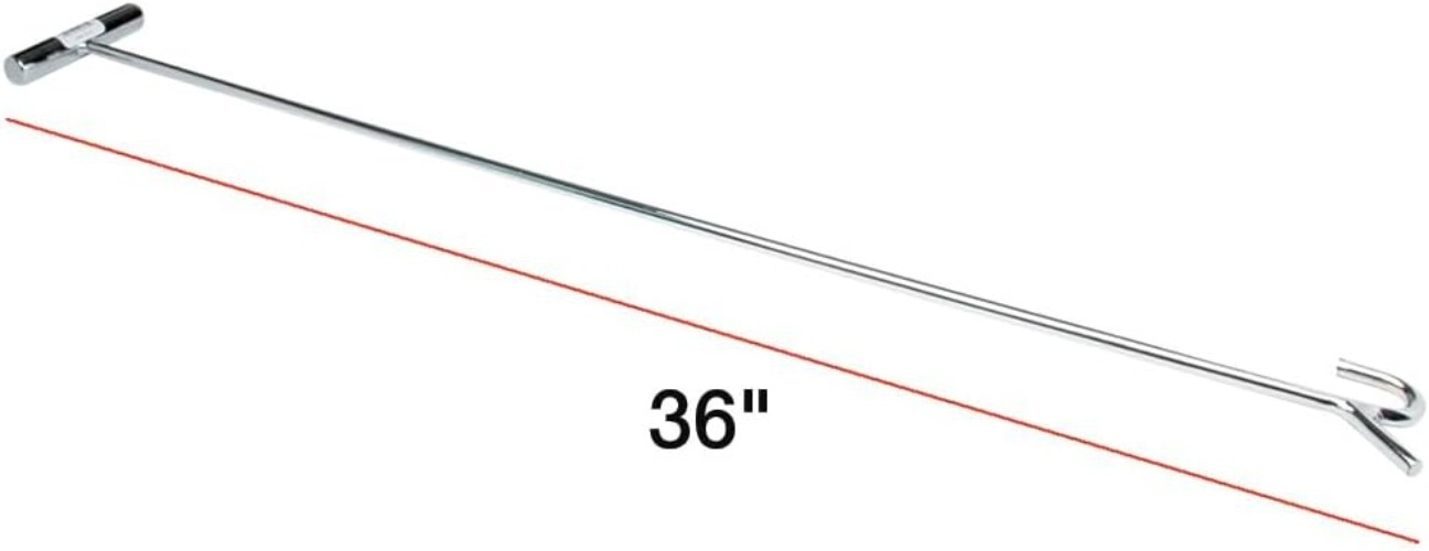 R-7845 36″ Heavy-Duty Chrome-Plated 5th Wheel Pin Puller – Ultimate Safety Tool