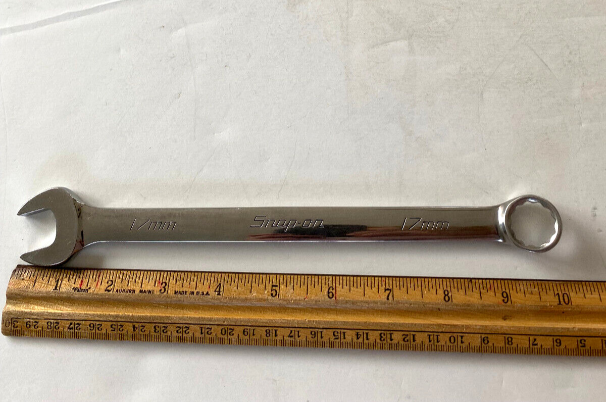 Snap-On Tools USA 17mm Metric Chrome Combo Wrench OEXM170B