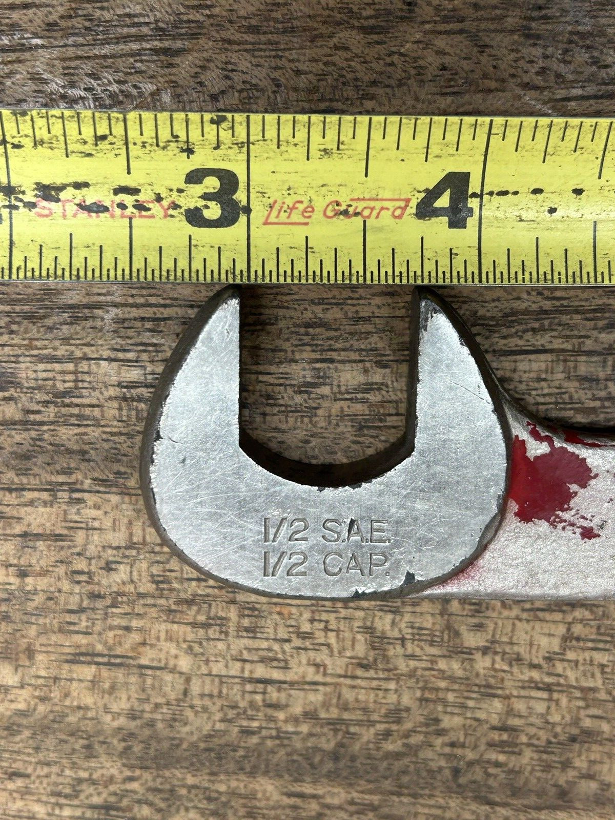 Vintage Handmade Specialty Wrench Made In USA ~ Rare