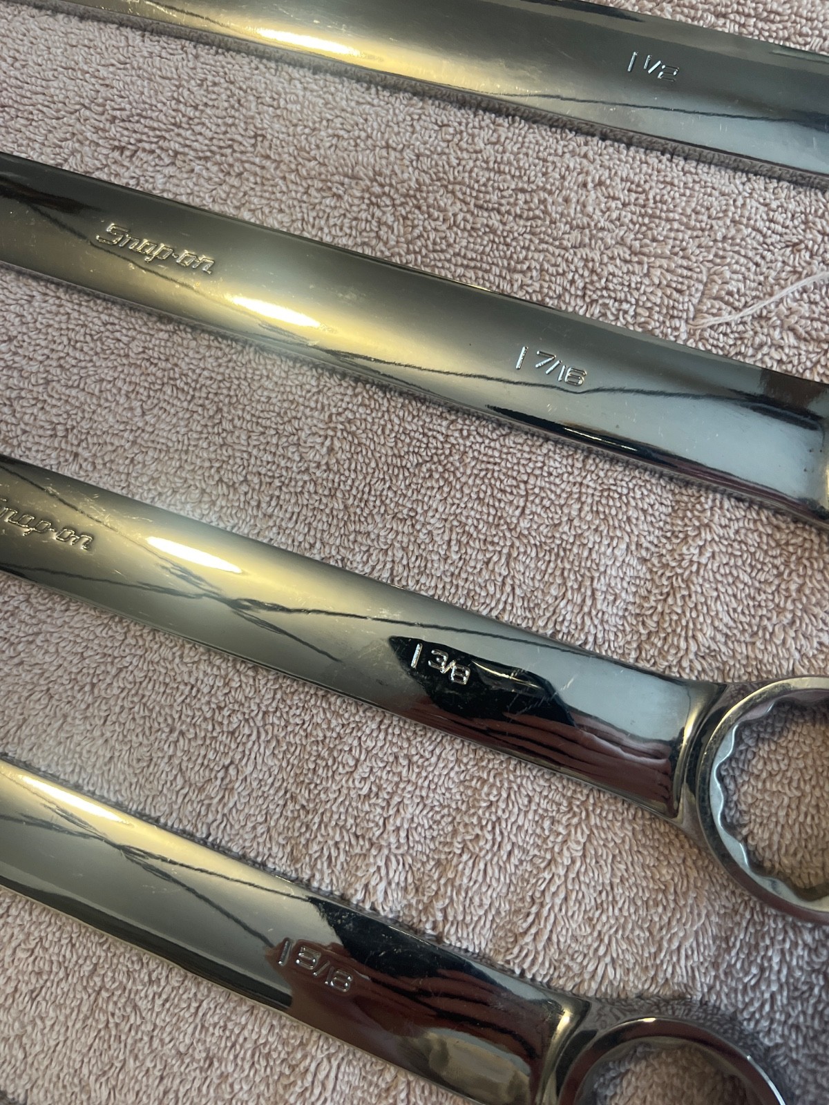 Snap On Wrench Set 1 1/16 to 1 9/16