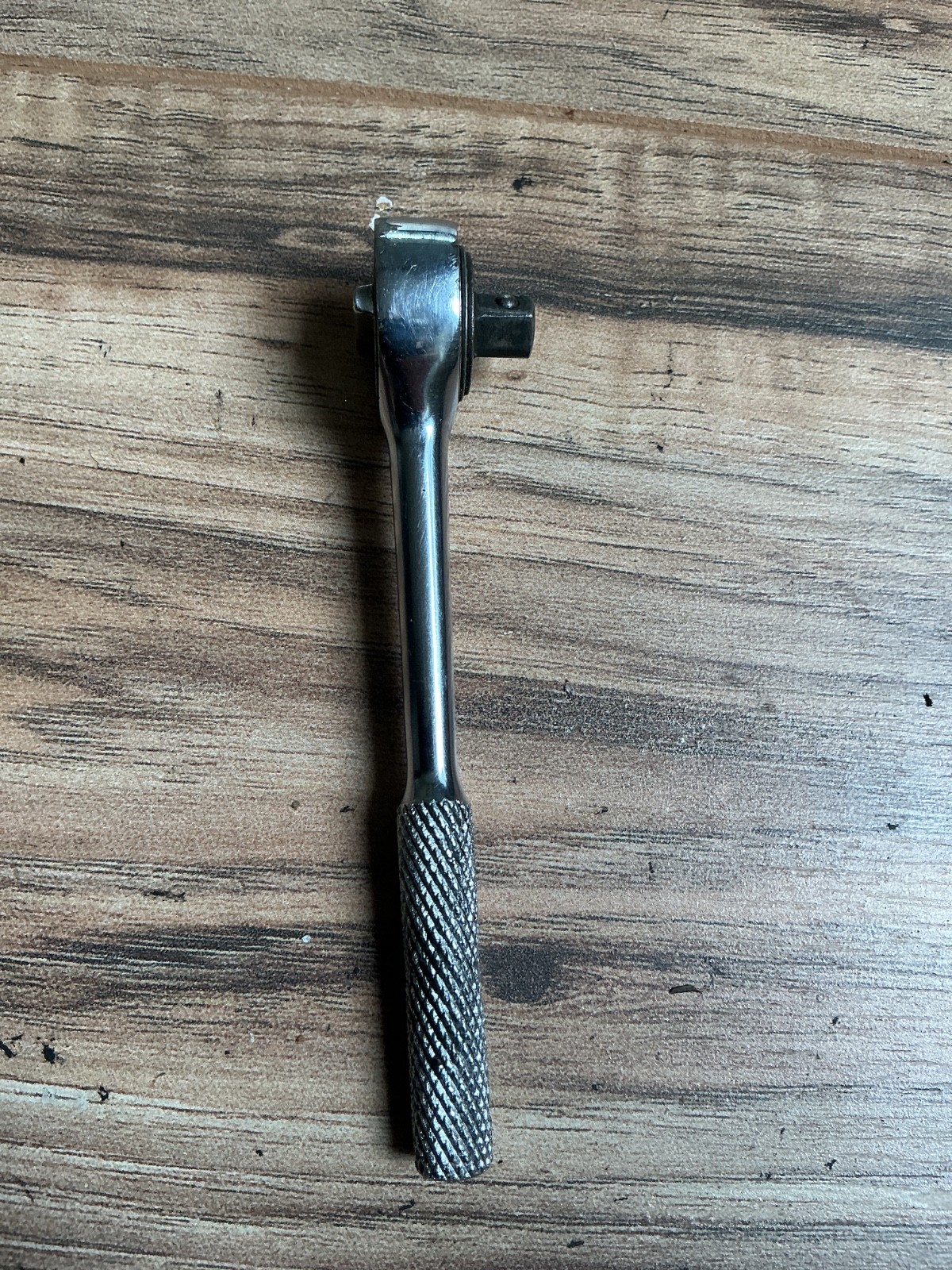 Vintage Proto Challenger 1/4″ Drive Ratchet Knurled Handle Chrome 1060-1 USA