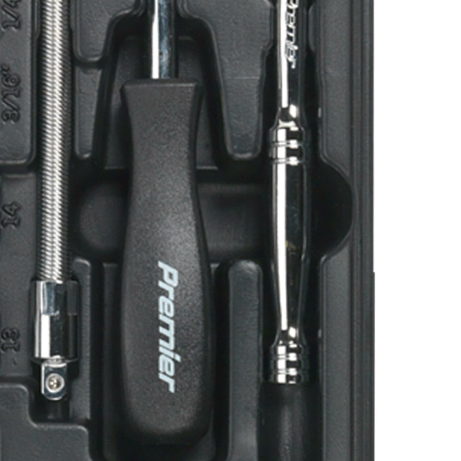 Tool Tray with Socket Set 43pc 1/4″Sq Drive With Lifetime Guarantee