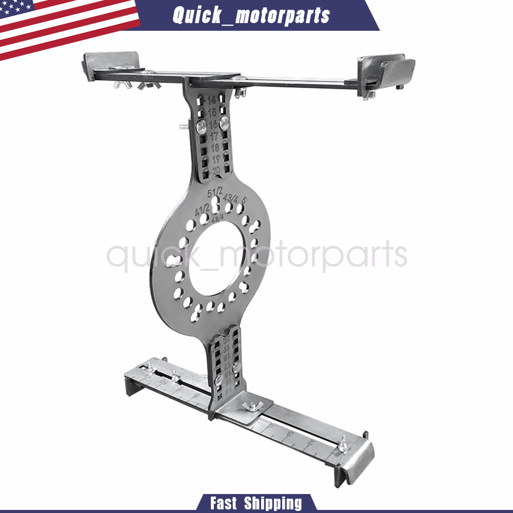 14″-20″ Wheel Fitment Simulator Tool, Tire Size Fit Test Measuring Mockup, 5-Lug