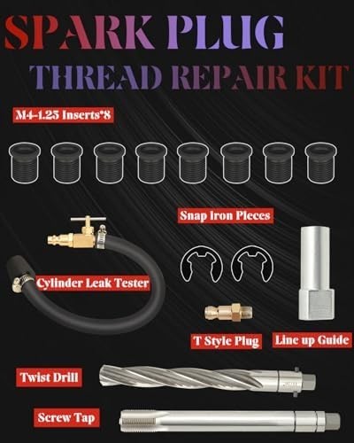 38900 Two Valve Triton Tool Kit Foolproof Repair System Spark Plug Thread Repair
