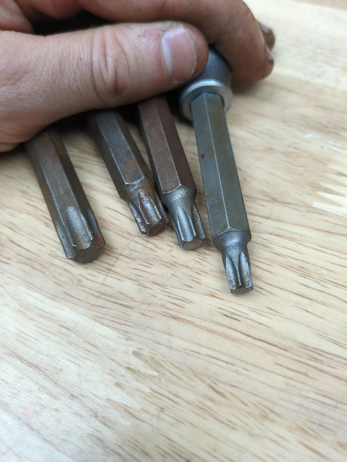 OEM TOOLS 4 Piece Long Star Socket Set – 1/2″ Drive. T40, T45, T50, T 55