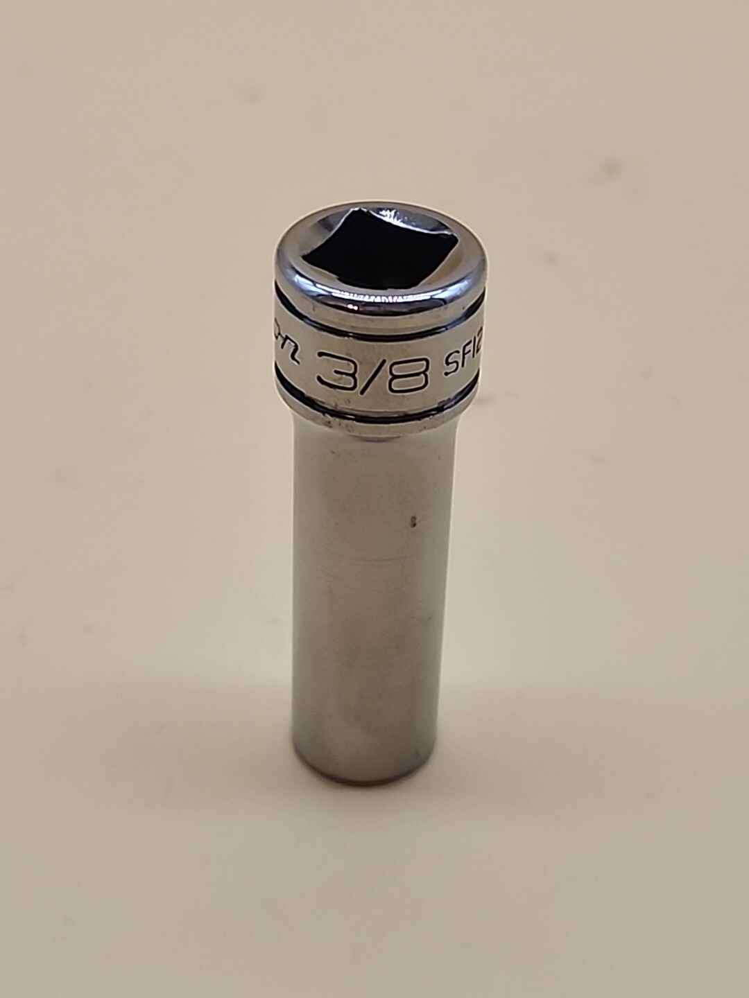 Snap-On Tools SF-121 3/8″ Chrome Deep Socket 3/8″ Drive 12 Pt USA