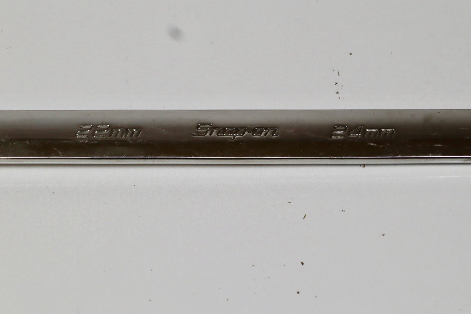 Snap-on XDHFM2224 Heavy Duty 0 Degree Box End Wrench, 22mm & 24mm, 17.5” Long