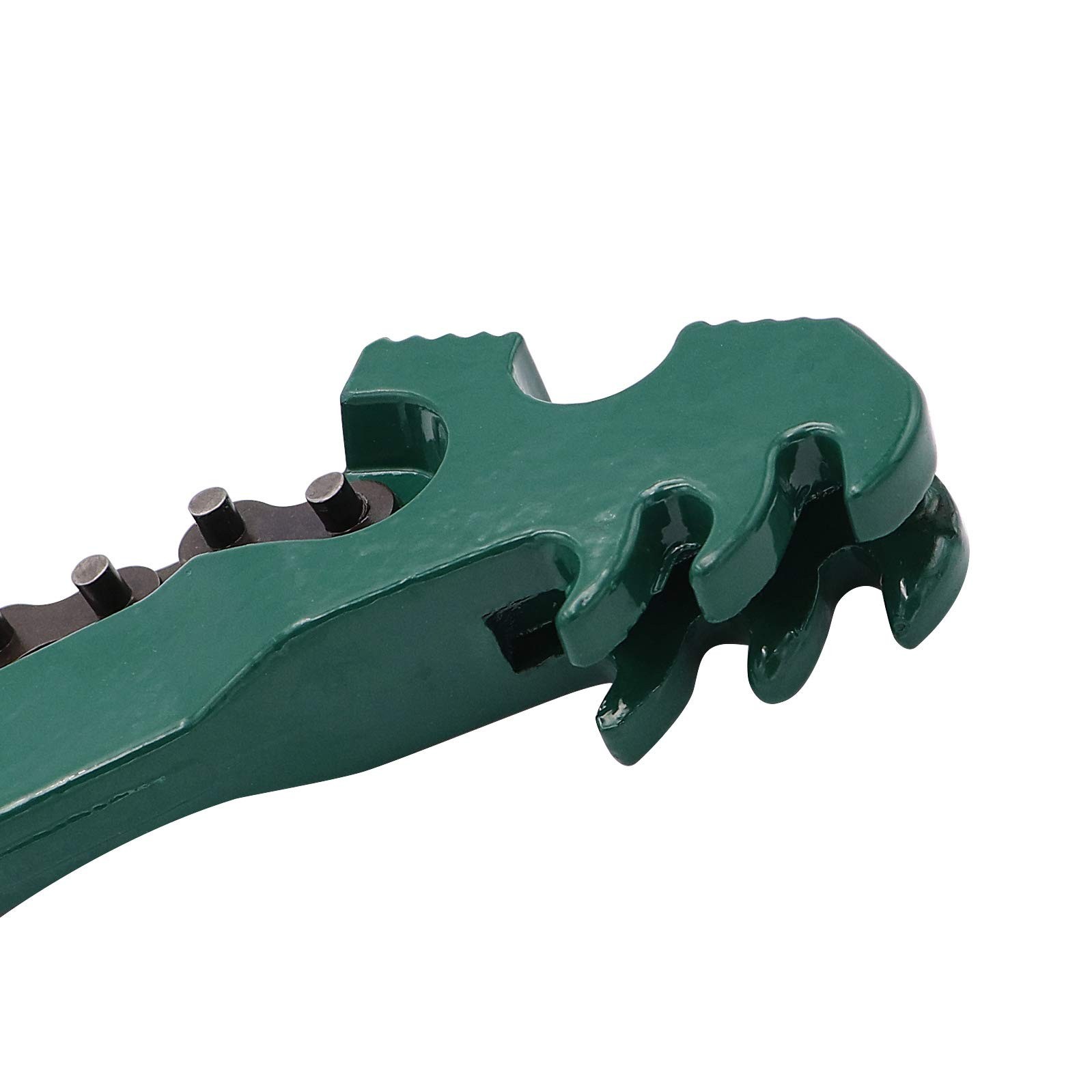 16″ Heavy Duty Chain Wrench, 27″ Adjustable for 1.5″-7.5″ Pipe, Carbon Steel Too