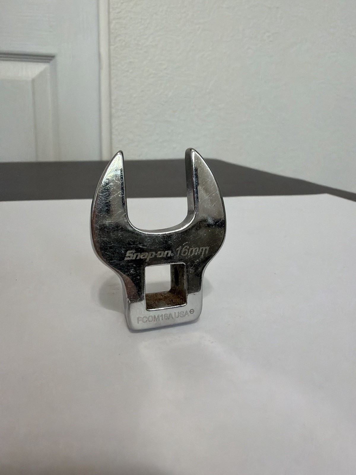 Snap On 3/8″ Drive 16MM Open End Crows Foot Socket FCOM16A
