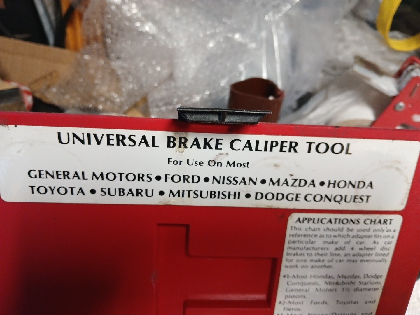 Blue-Point Tools Universal Brake Caliper Tool Set YA8525, 7 Pc With Case