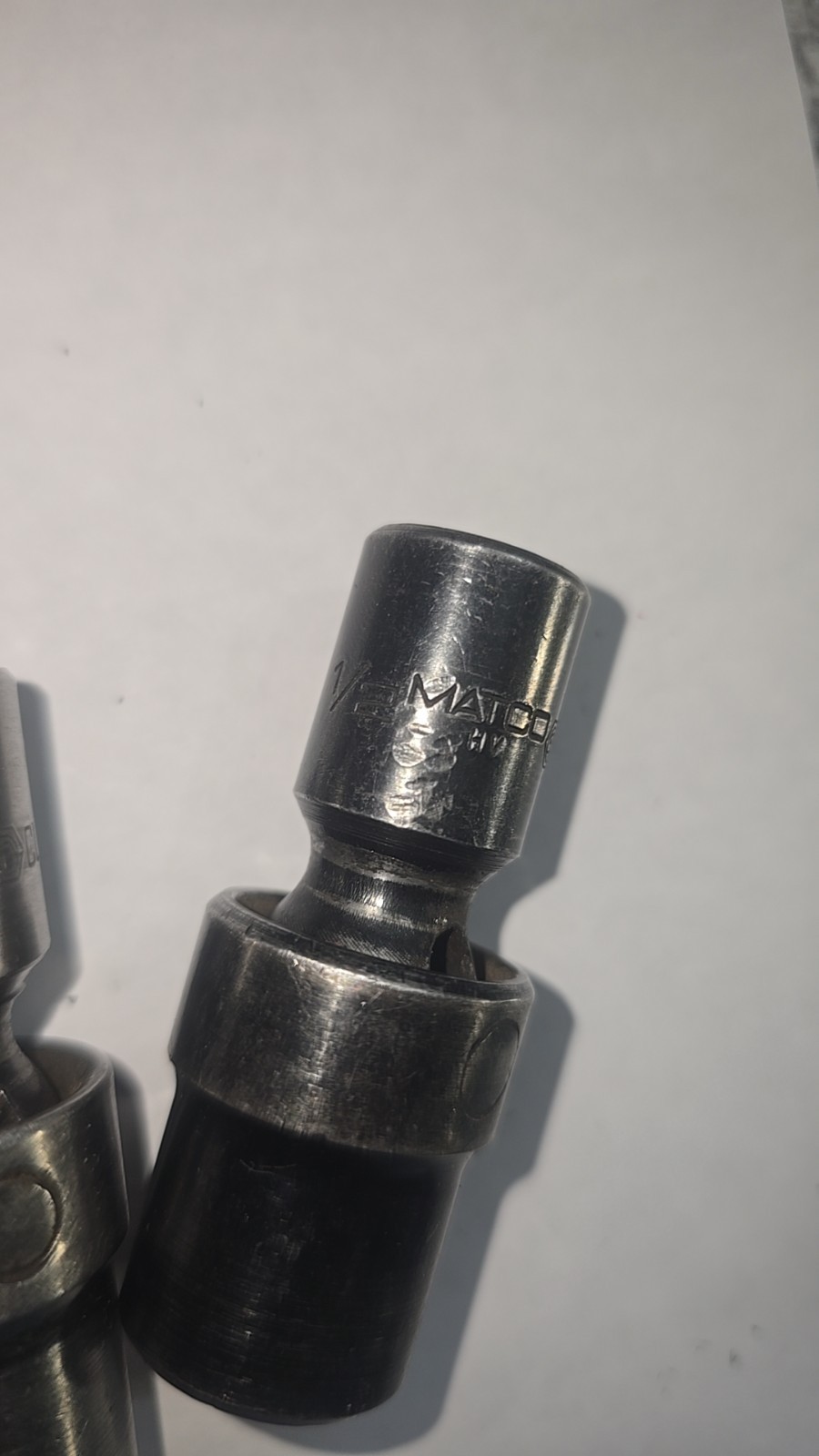 Matco 5Pc SAE 1/2 Drive Shallow Impact Swivel Socket Set FREE SHIPPING