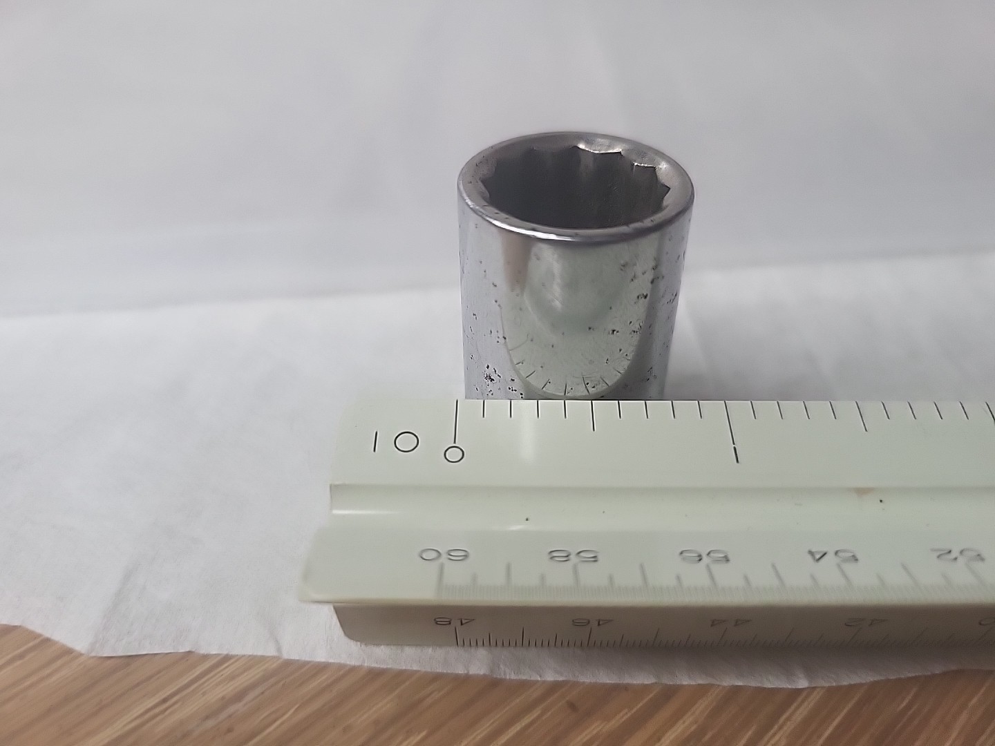 Vintage Craftsman 44236 1/2″ Drive 15 MM 12 Point Shallow Socket Metric V USA