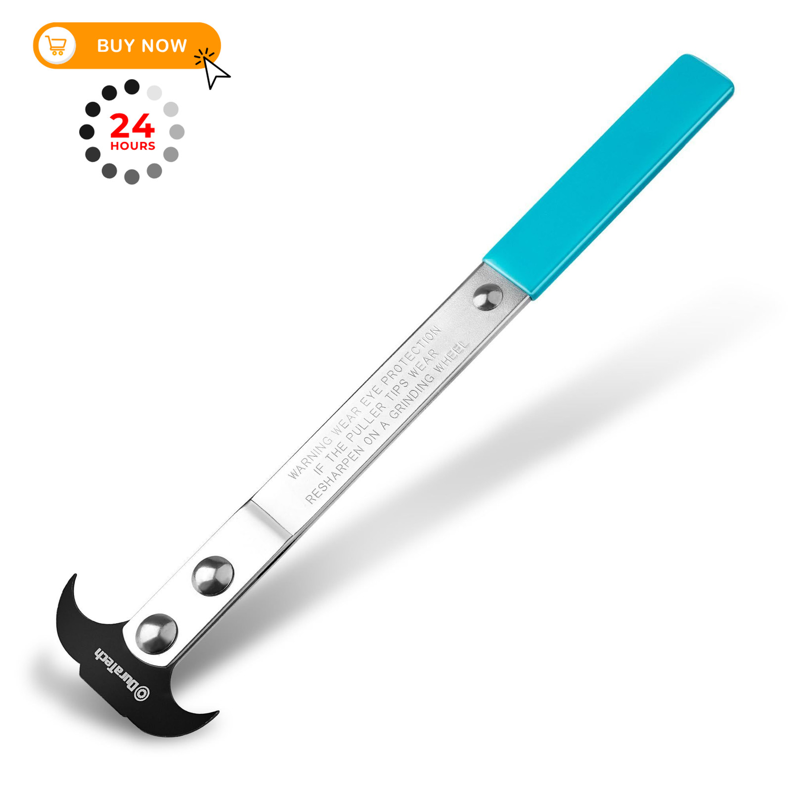 DURATECH Seal Puller, Removal Tool with Heat-Treated Steel, Blue
