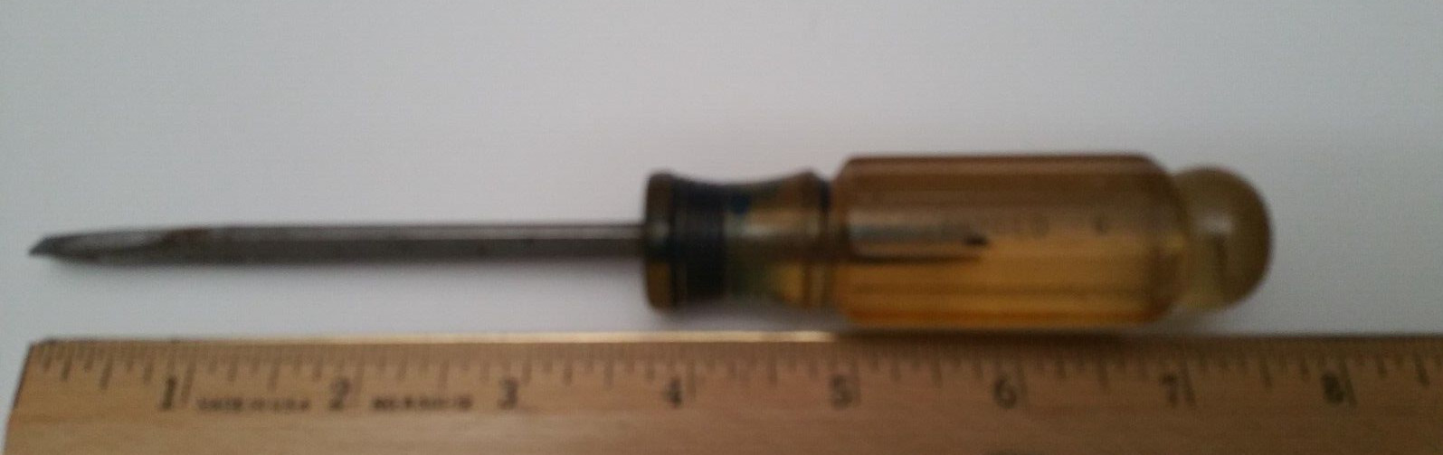 Craftsman 3/16″ Flat Head Slotted Screwdriver Vanadium Forged G 7-1/4″ Long