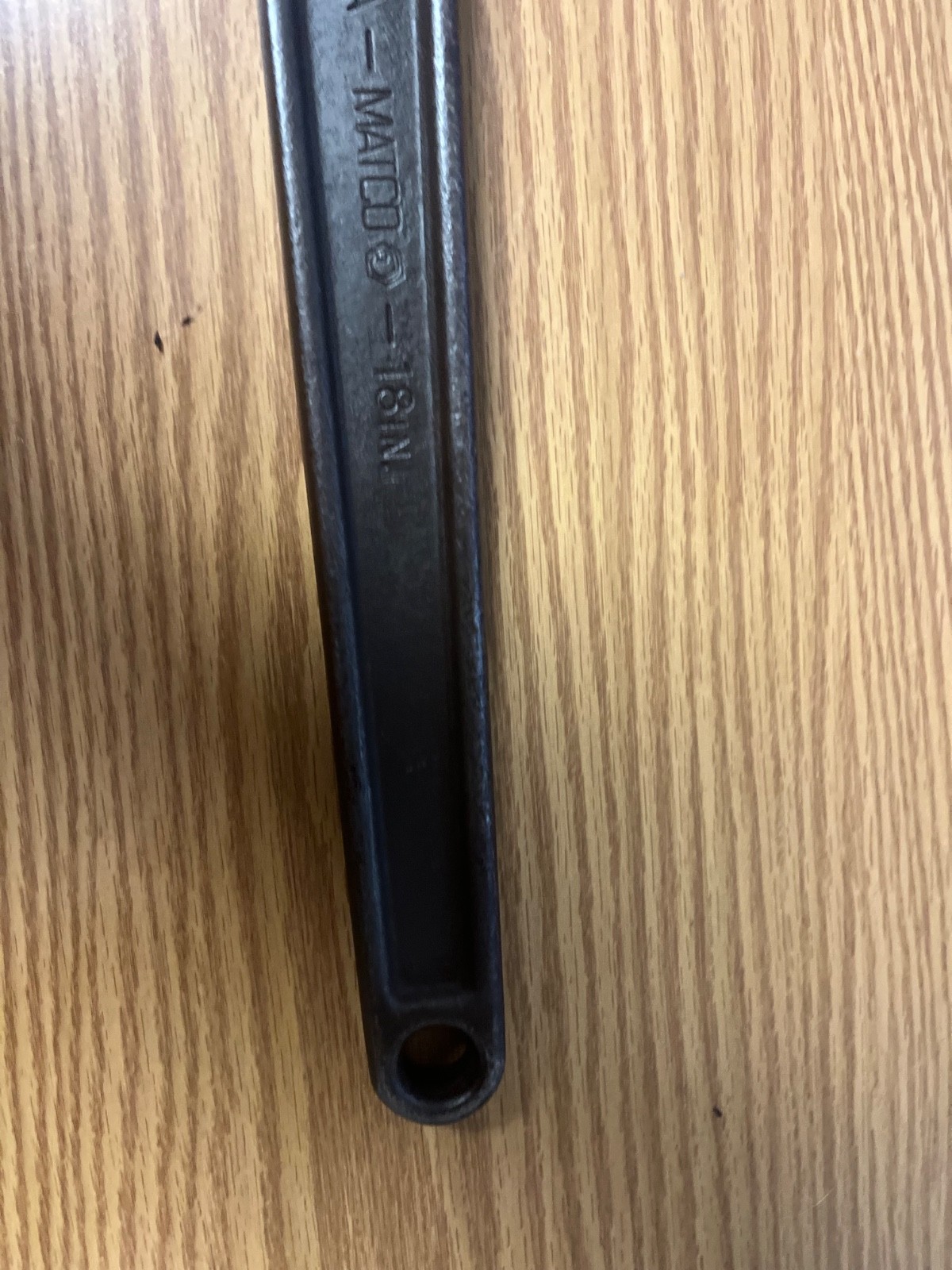 MATCO AJ18MA – 18″ ADJUSTABLE WRENCH – INDUSTRIAL FINISH – LOC#2