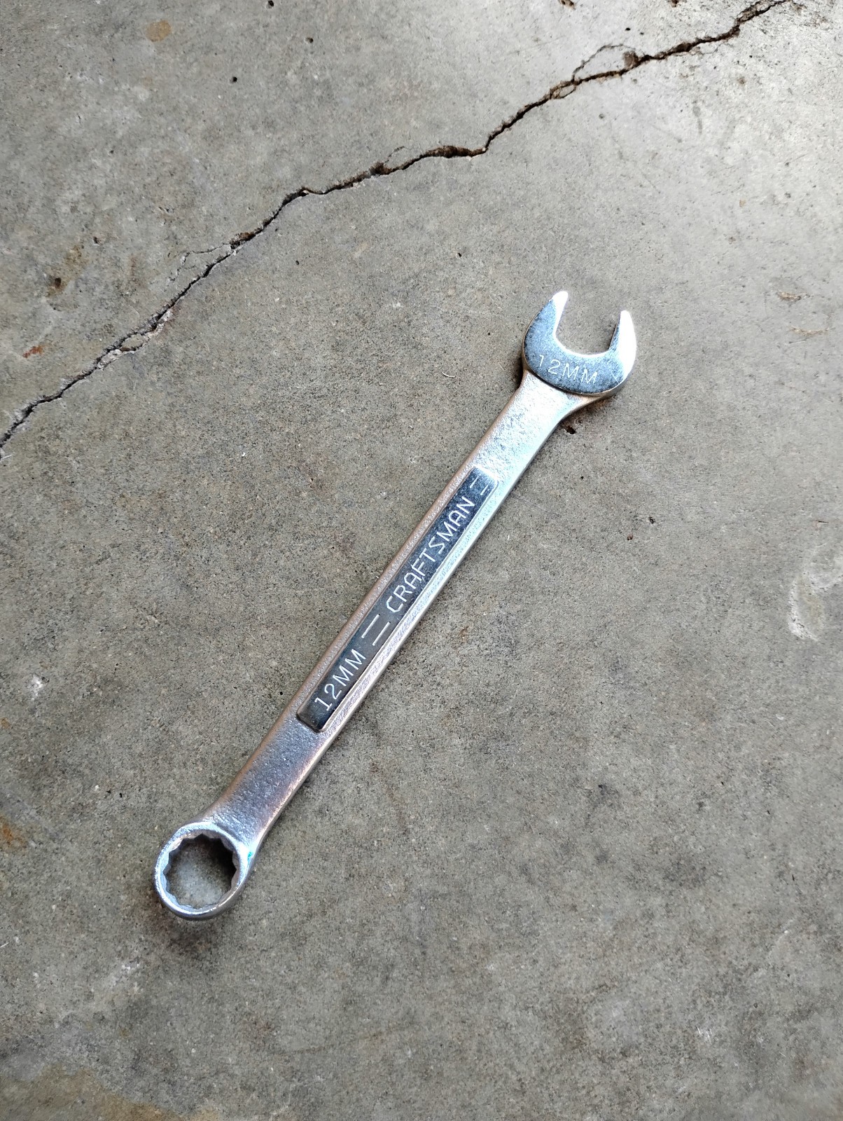 Craftsman Metric Combination Wrench 12pt 12mm 42916 -vv- USA