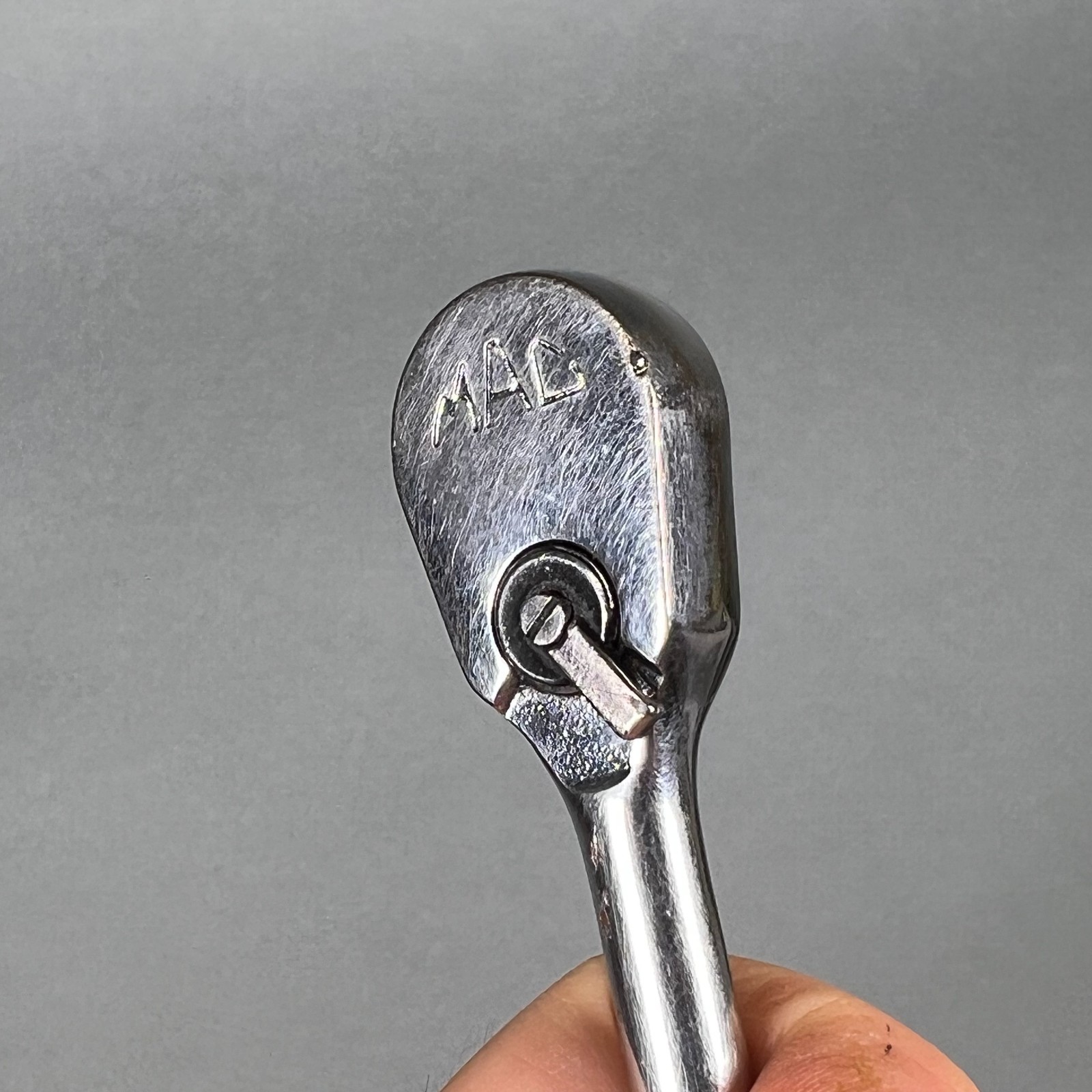 MAC Tools MR5 Knurled 5in. 1/4in. Drive Pear-Head Ratchet WORKS